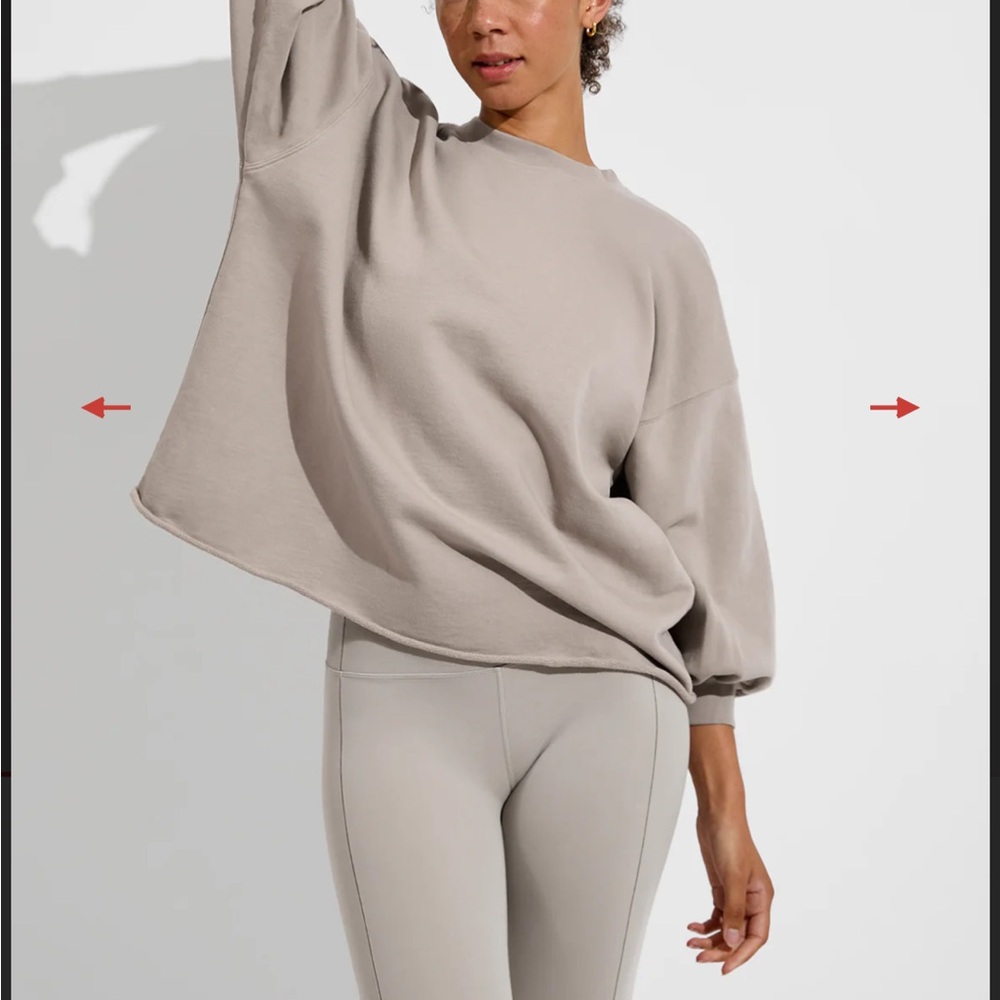 Left On Friday Oversized Funnel Neck Sweater in Taupe